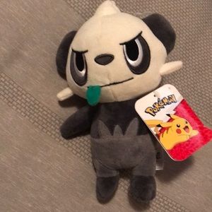 Pokemon Pancham 8" Nintendo Jazwares Collectible Toy Video Gaming Plush NWT